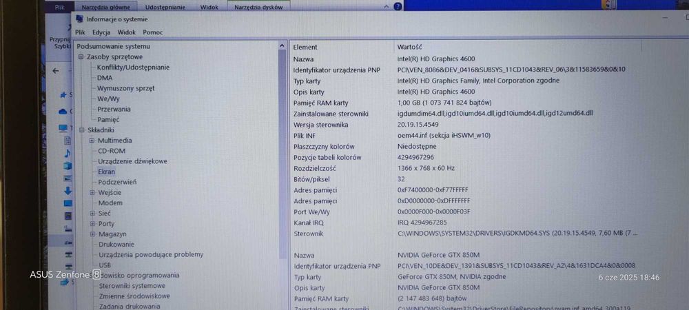 Laptop Asus N550JK