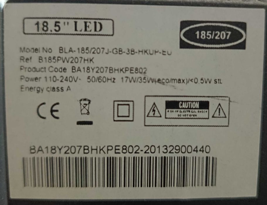 TV LCD 18 polegadas