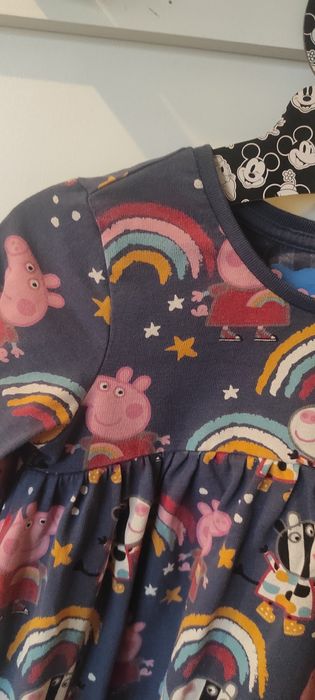 Sukienka Świnka Peppa. Next rozmiar 74/80