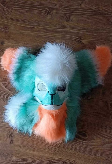 Dino maska fursuit Forest