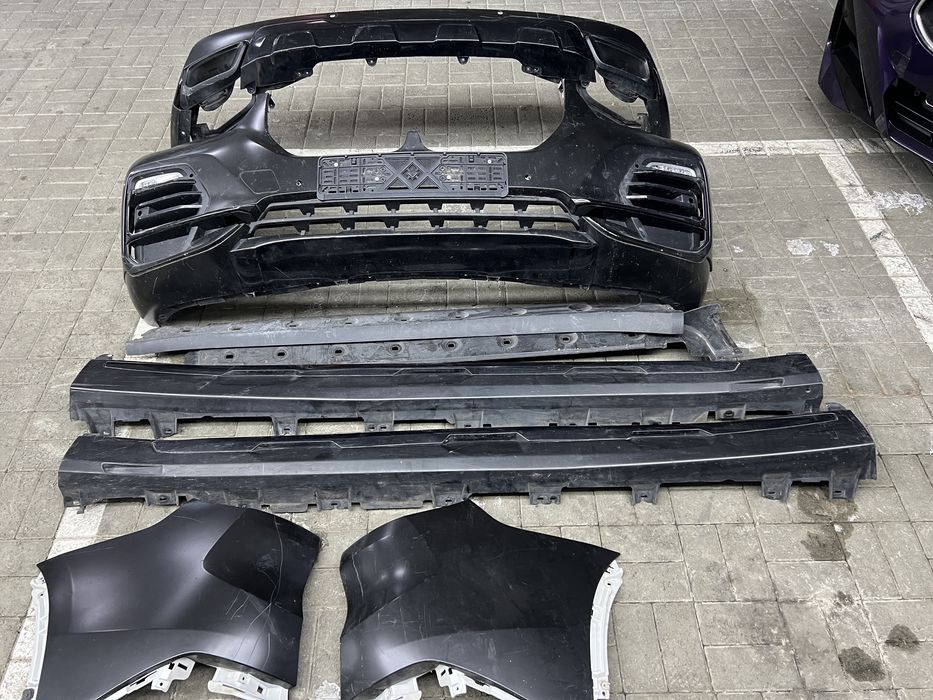 Бампер передний, задний, накладки порогов bmw x5 G05