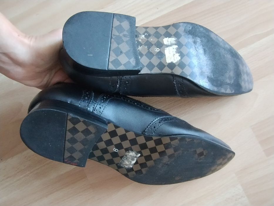 Frank Wright skórzane półbuty eleganckie męskie rozm. 43