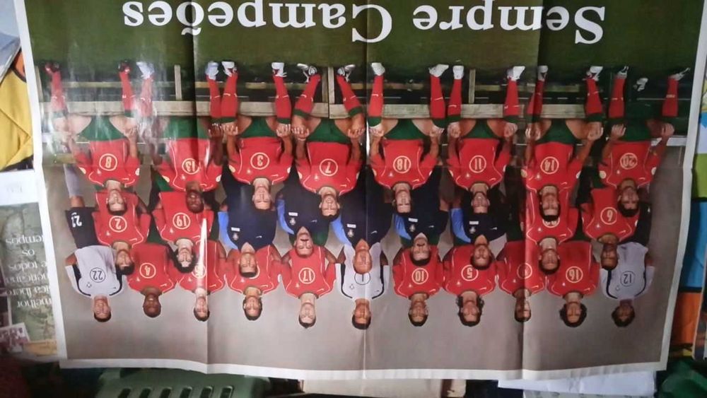 Poster da Seleção Euro 2004
