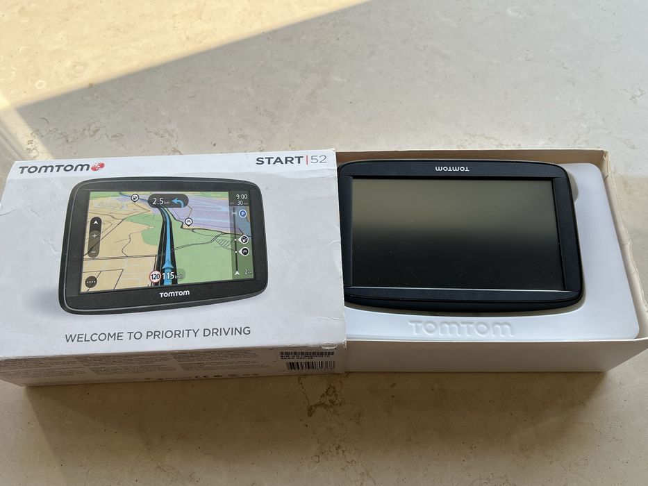 GPS TomTom Start 52 Europa | Incl. Caixa e Acessórios