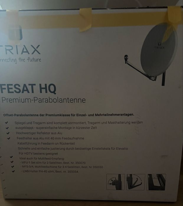 Talerz anteny satelitarnej 95 cm z konwerterem