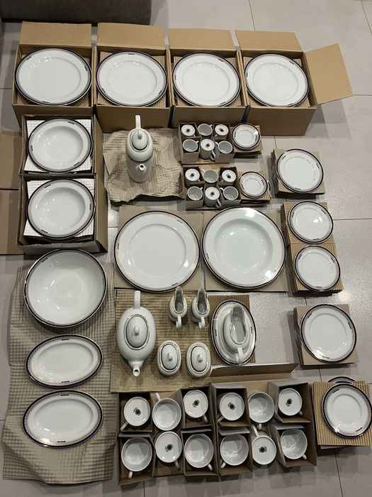 Conjunto porcelona Bohemia fine porcelain completo(Republica tcheca)