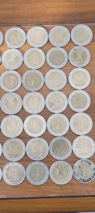 Moedas de 2€ (Várias moedas)