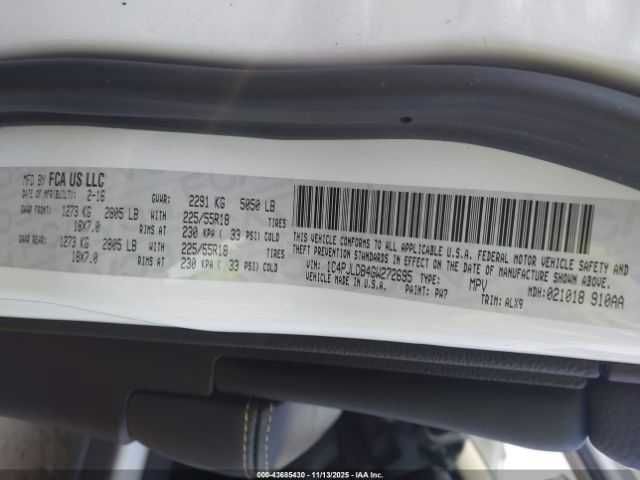 2016 Jeep Cherokee Limited