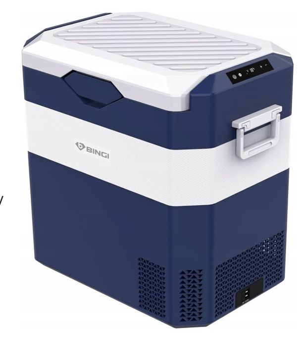 BINGI Lodówka Turystyczna Przenośna z Kompresorem 42 L