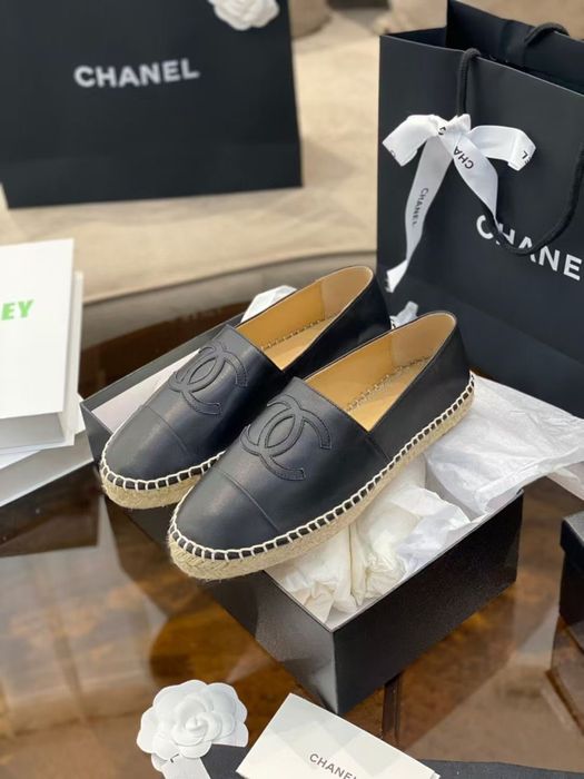 Espadryle Chanel black