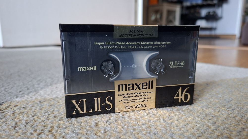Maxell XL II-S 46 nowa kaseta magnetofonowa
