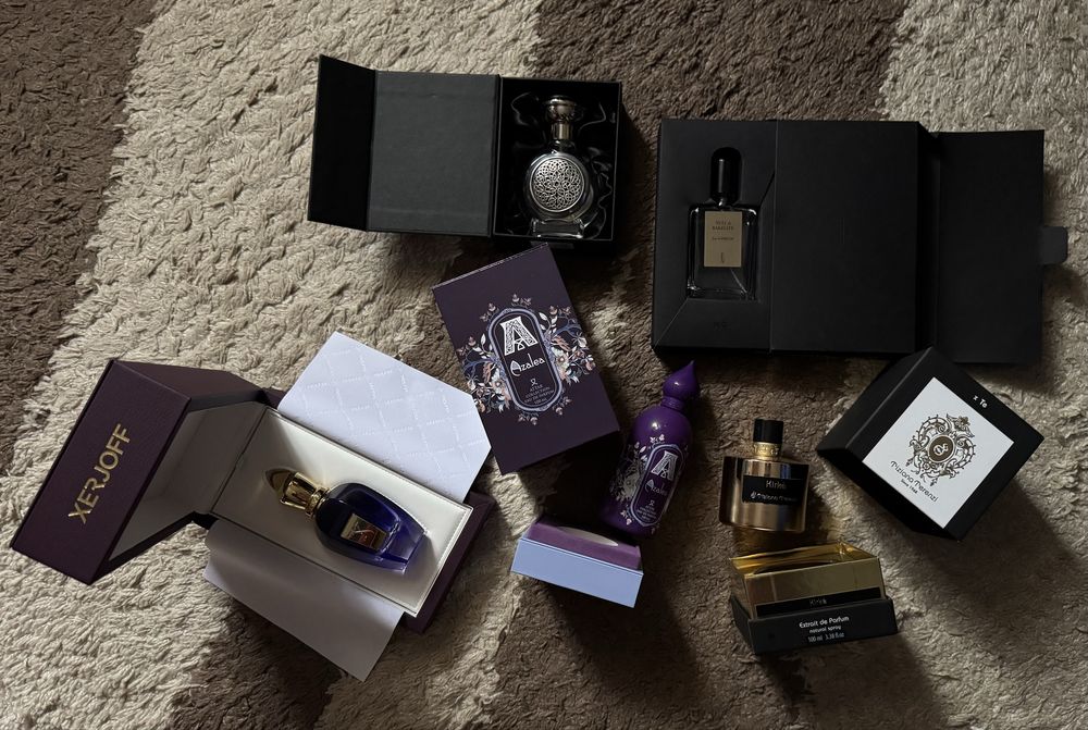 Пусті флакони з-під парфумів