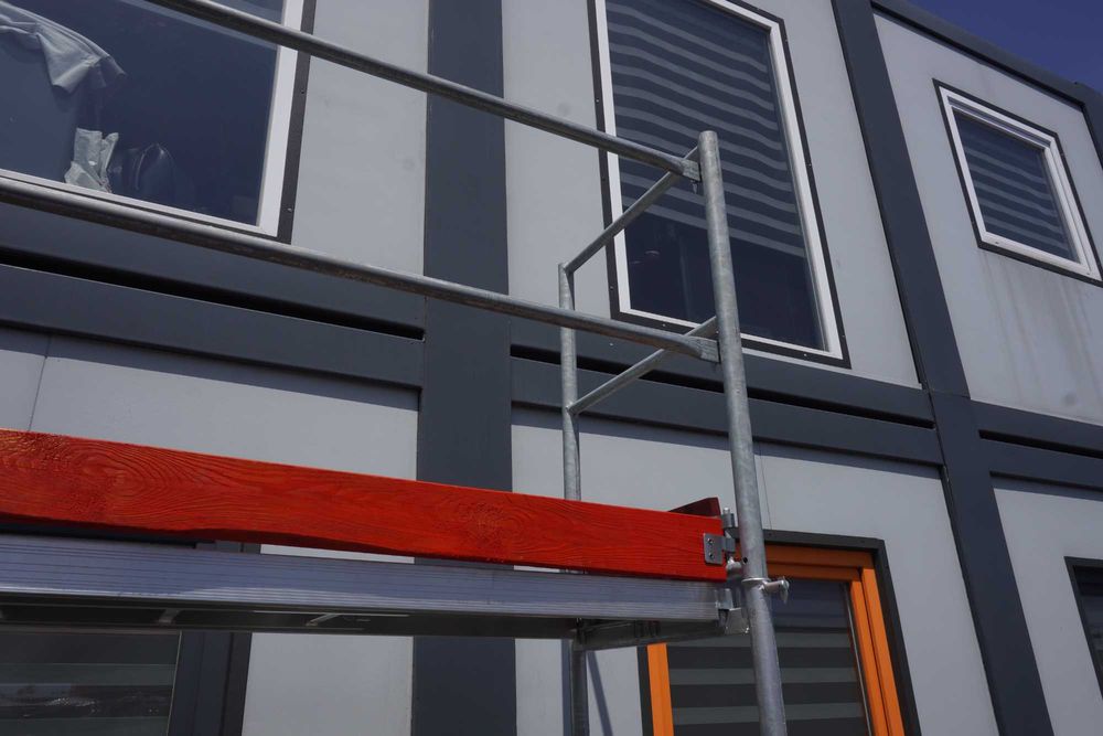 Rusztowanie Plettac P70 120m2 Podesty Drewniane - Zestaw Rusztowania