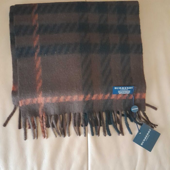 Szalik Burberry 100% kaszmir nowy idealny na mrozy