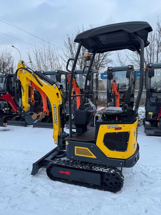 NOWA Minikoparka Kingway YAMA R10 Ramię skrętne 1020kg 14KM Euro5 ON