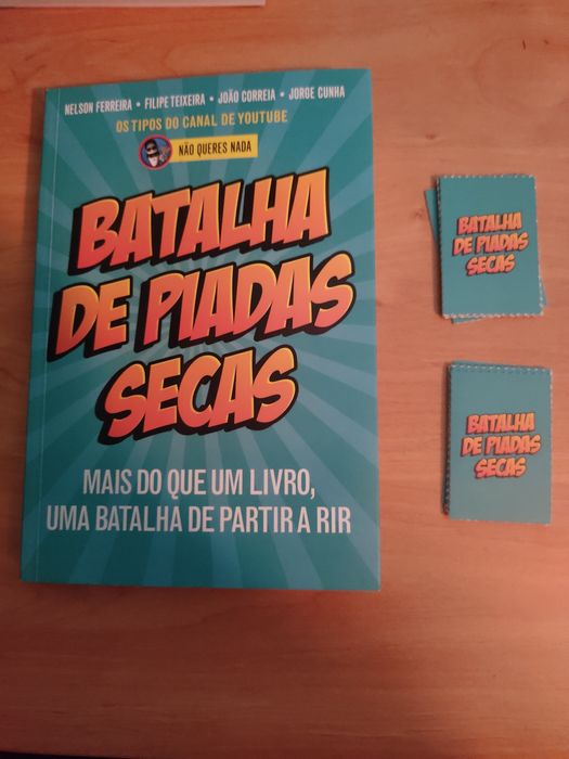 Livro Batalha de Piadas Secas