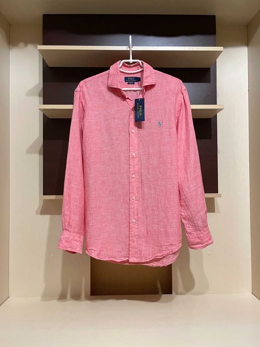 Polo Ralph Lauren, 100% льон  премімум сорочка оригінал, рубашка