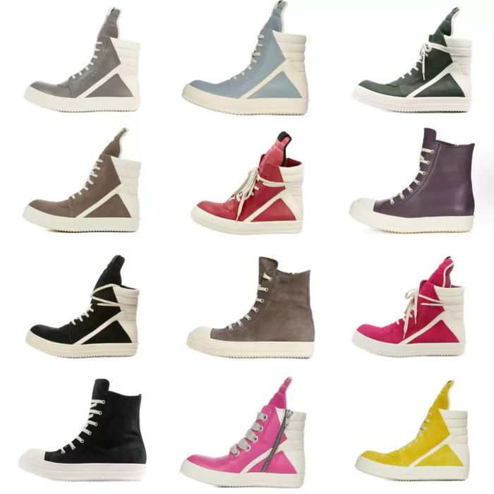 Rick Owens/Geobasket/Ramones/Drkshdw/Megalace/Vans/Turbowpn/Abstract/