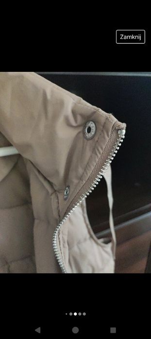 Diverse kamizelka pikowana beż