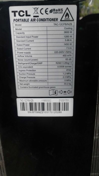 Klimatyzator TCL TAC-12CPB NZB