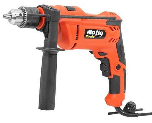 WIERTARKA UDAROWA Z UDAREM 900W Regulacja Obrotów Zestaw Walizka Mocna