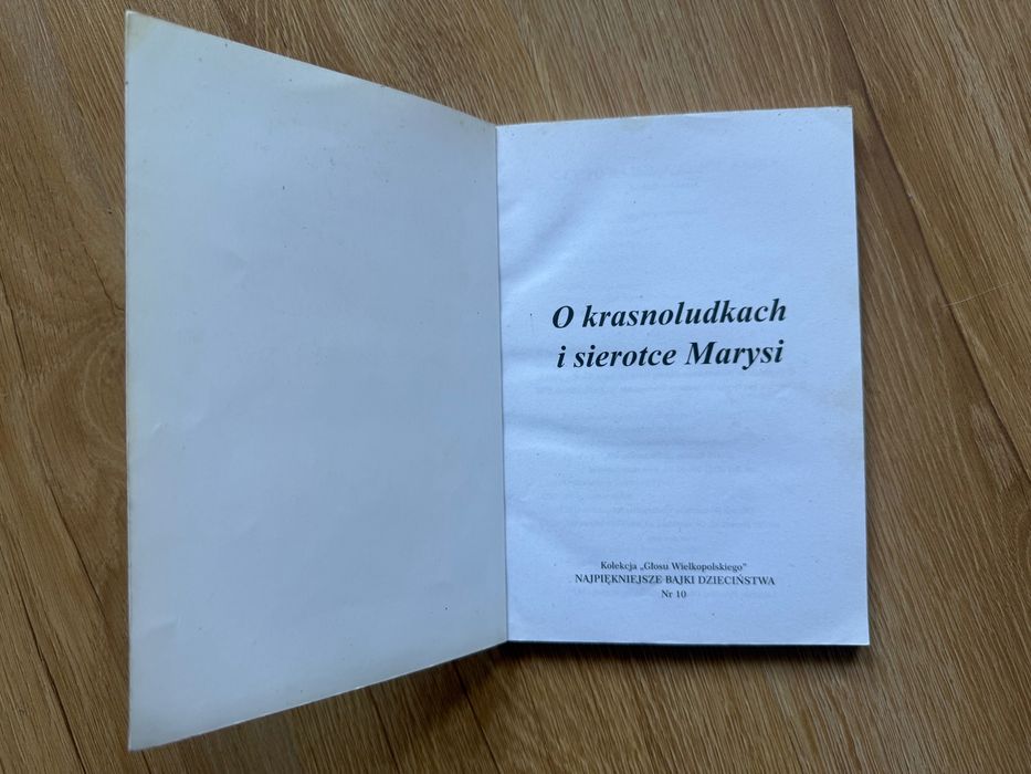 Książka O krasnoludkach i sierotce Marysi Maria Konopnicka