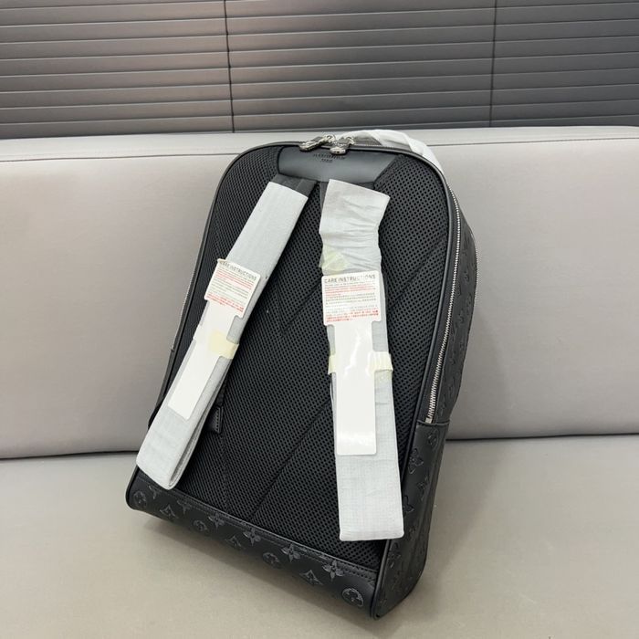 LOUIS VUITTON кожаный рюкзак портфель мужской ранец кожа оригинал