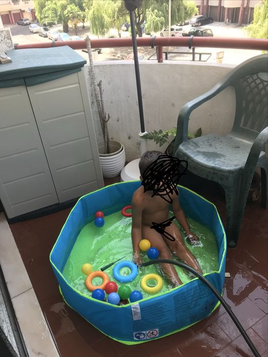 Piscina pequena Decathlon