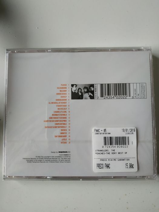 The Stranglers-the very best of(novo selado)