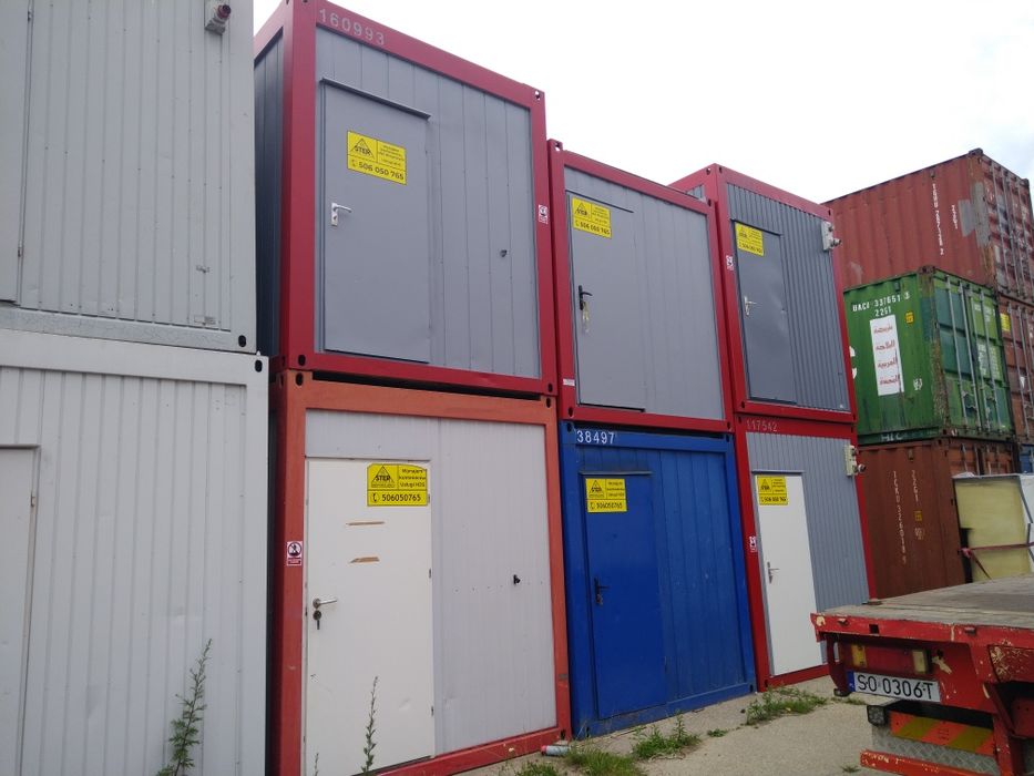 Kontener biurowy socjalny 2.5/6m Sosnowiec