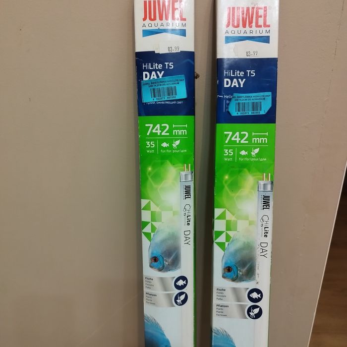 2 świetlówki Juwel HiLite T5 Day 742mm