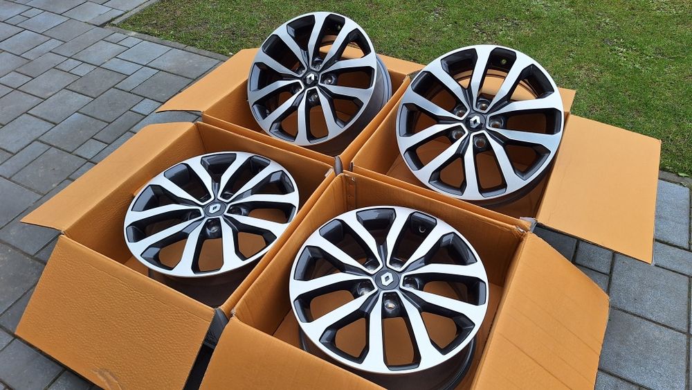 Felgi Aluminiowe Renault Kadjar Koleos Megane IV  5x114,3 r17 Et40