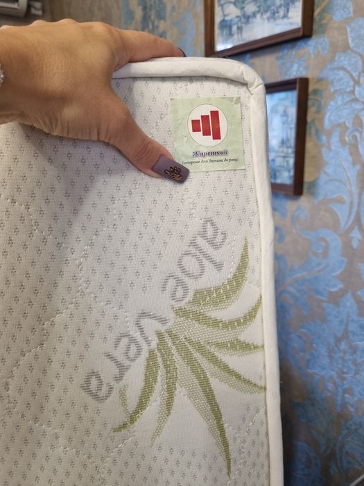 Кроватка veres лд-13, маятник + колесики + матрац