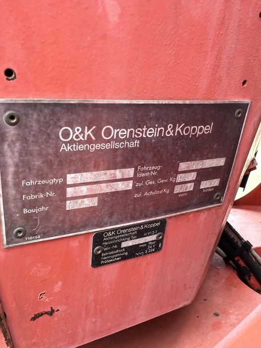 Фронтальний навантажувач O&K L 25