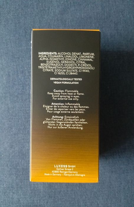 Wada Bugatti Dynamic Move AMBER 100ml NOWA