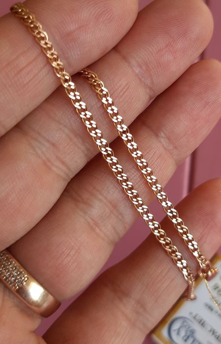 Шикарний золотий браслет, 585 проба!