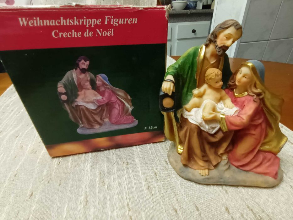 Presépio com 3 figuras