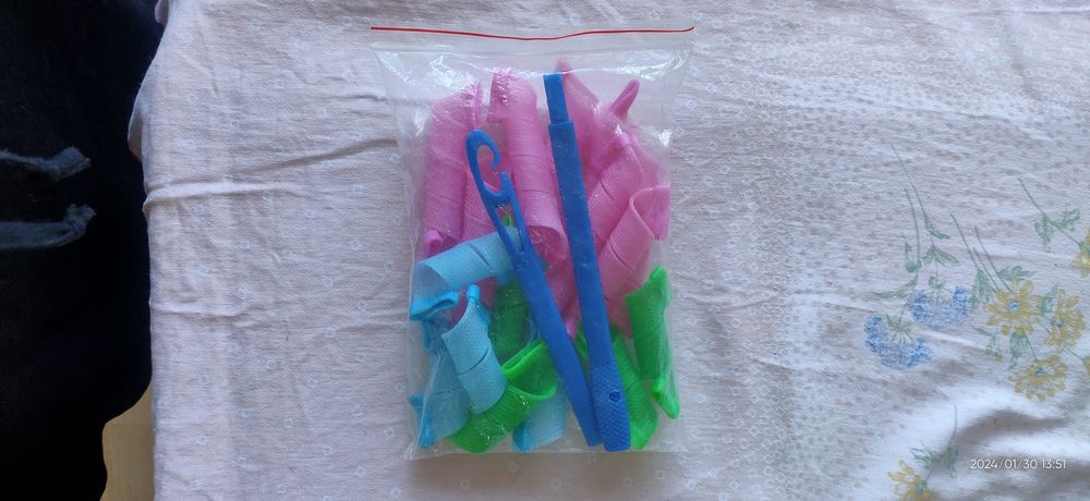 Бигуди мягкие спирали