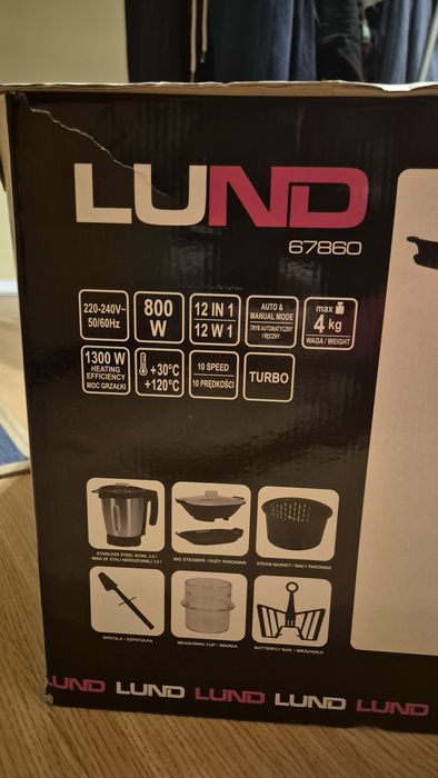 Robot Kuchenny Wielofunkcyjny 12W1 800W 67860 LUND