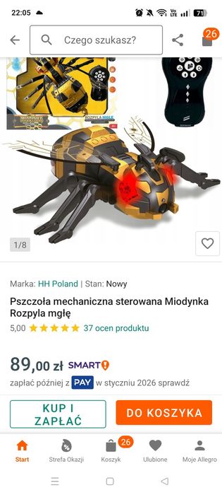 Pszczoła  chodząca