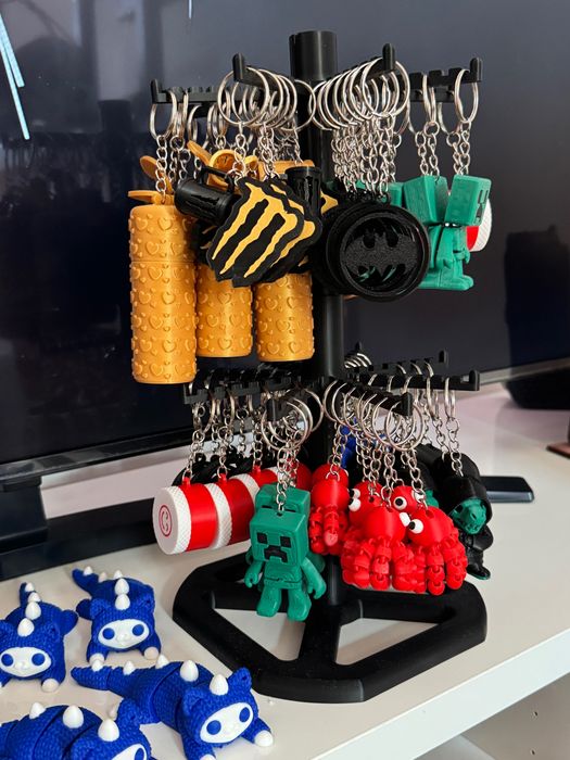 Porta-chaves diversos 3D
