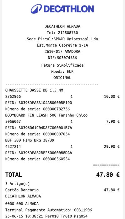 Pés de pato 38-39, fin leash, fin (bodyboard)