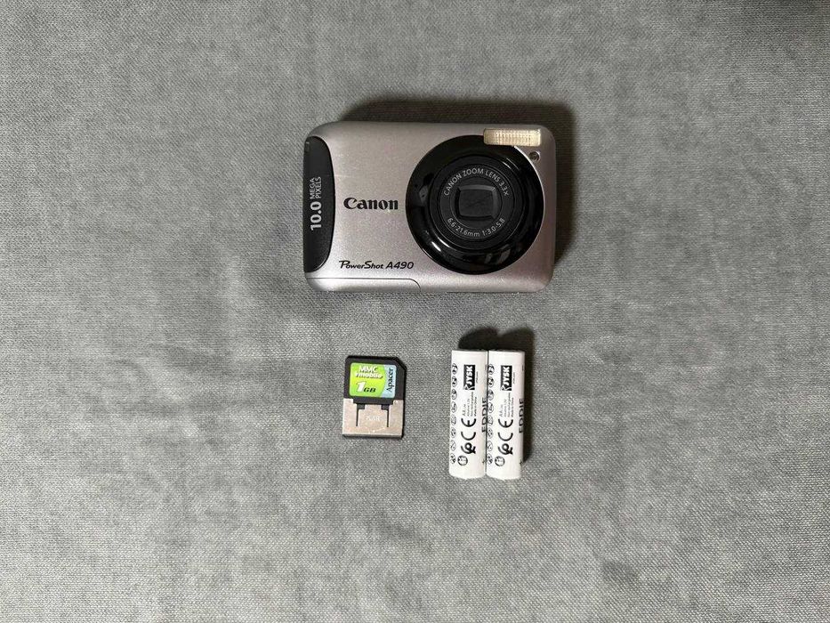 Canon PowerShot A490 Вінтажний Цифровий Фотоапарат Мильниця y2k