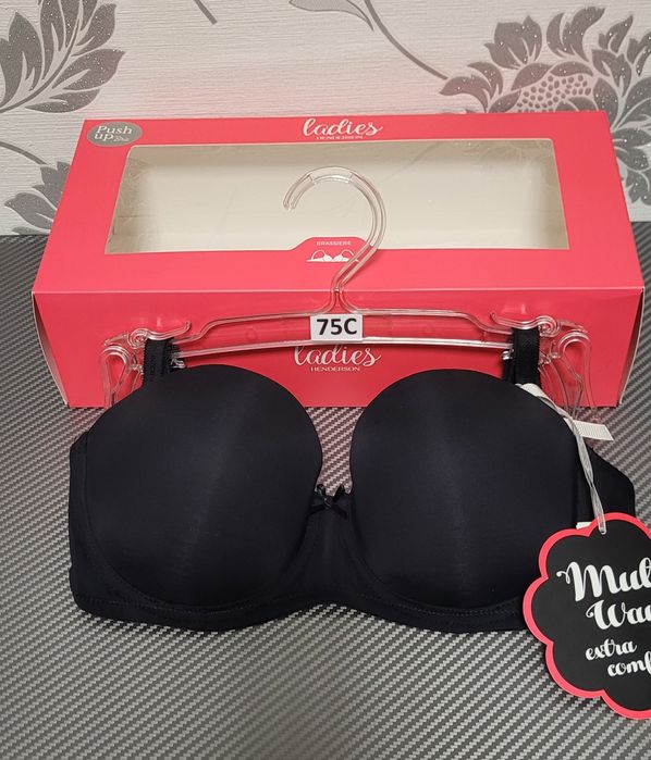 Biustonosz Henderson Raff czarny 65F