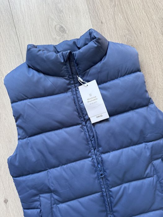 Нова жилетка жилет синя mango 122-128р 7-8р