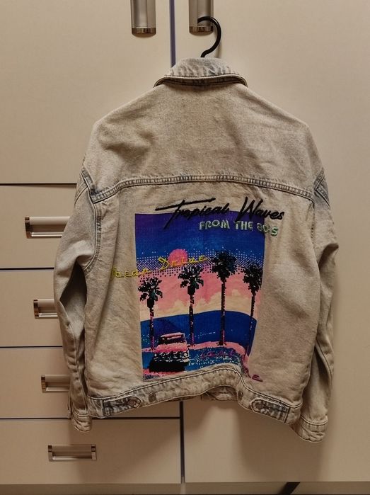 Джинсовий піджак Bershka