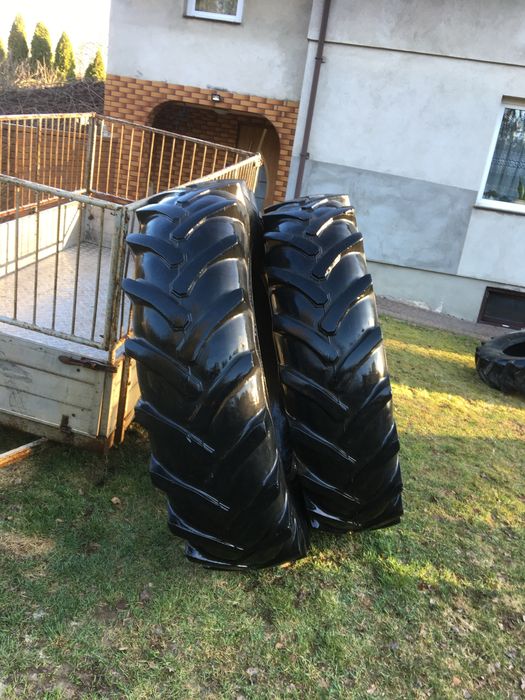 Opony rolnicze rozmiar 16.9/38 i 13.6/24