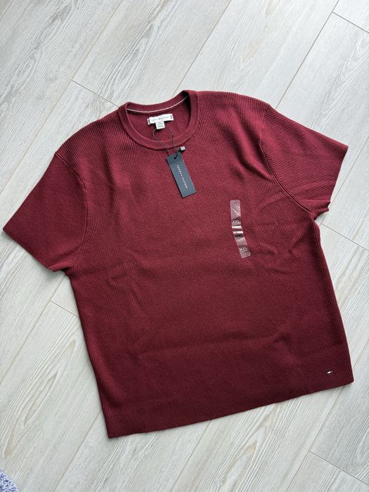 Жіночий джемпер кофта з коротким рукавом Tommy Hilfiger