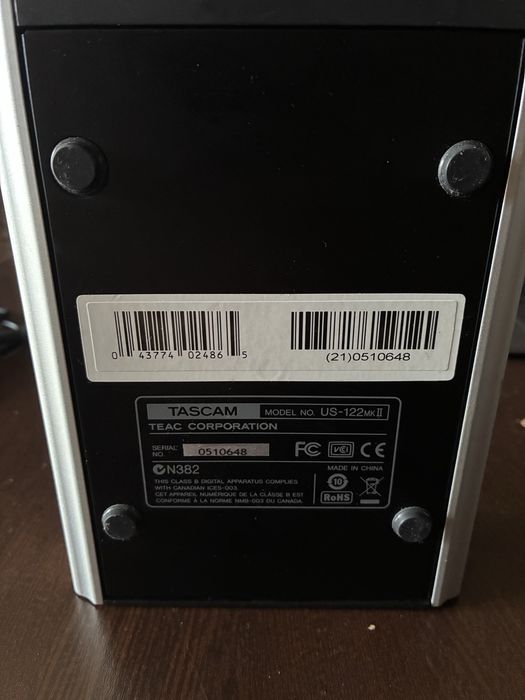 Interfejs audio Tascam US-122MKII interface