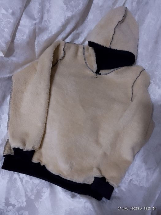 Худі утеплена хутром